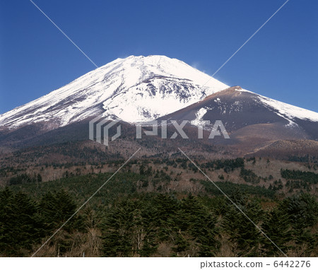 Mt. Fuji Hougenaga火山口 6442276