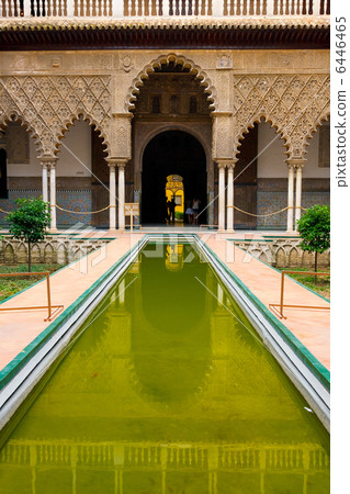 Alcazar palace in Sevilla Alcazar palace in Sevilla 6446465