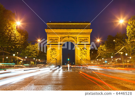 Arch of Triumph, Paris, France Arch of Triumph, Paris, France 6446528
