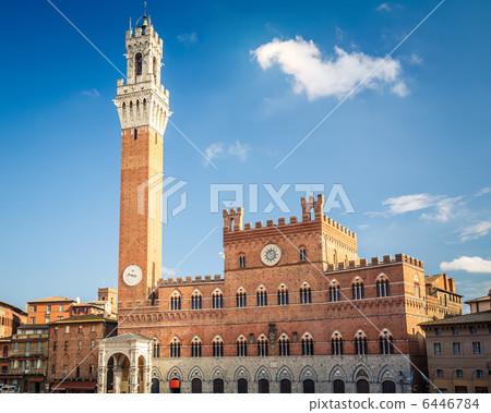 Torre del Mangia in Siena 6446784