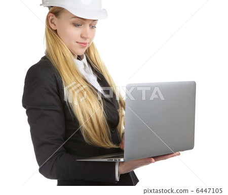 Engineer  Woman With Laptop 6447105