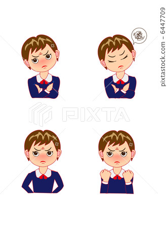 Female illustration anger Female illustration anger 6447709