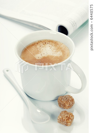 coffee and magazine coffee and magazine 6448575