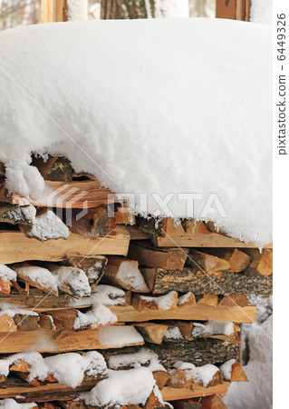 Winter firewood Winter firewood 6449326