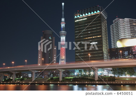 東京晴空塔 蠟燭樹 點燃天空樹 6450051