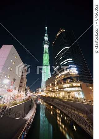 東京晴空塔 夜景 點燈 6450052