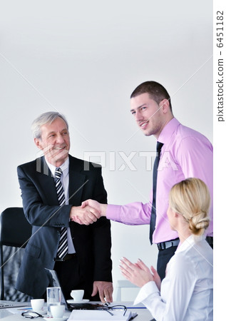 business people group on meeting business people group on meeting 6451182