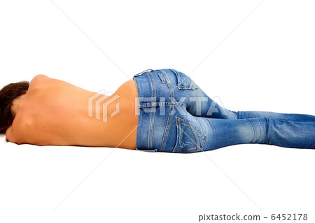 Girl in blue jeans Girl in blue jeans 6452178