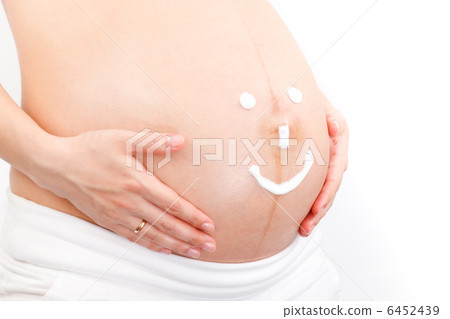 Belly of pregnant woman Belly of pregnant woman 6452439