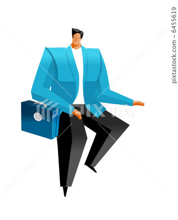 Close-up of man sitting 6455619