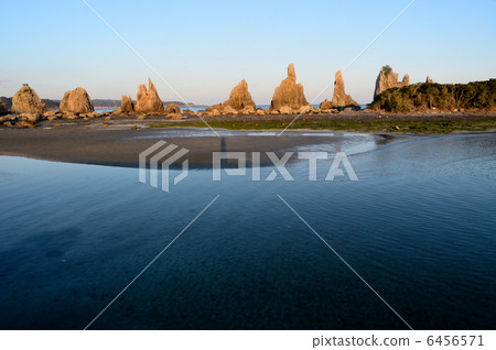 Hashima-iwa evening landscape 6456571
