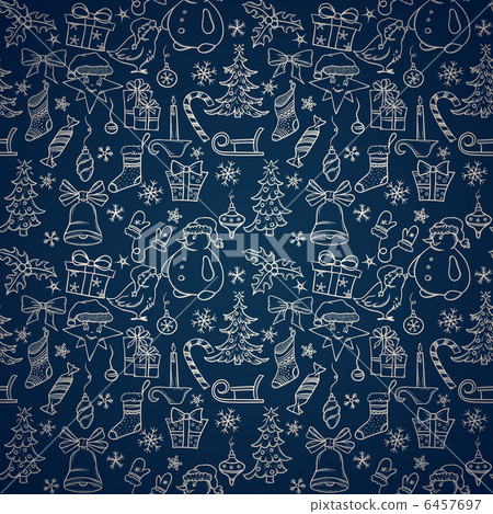Christmas seamless background Christmas seamless background 6457697