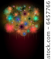 Fireworks red vertical 6457766