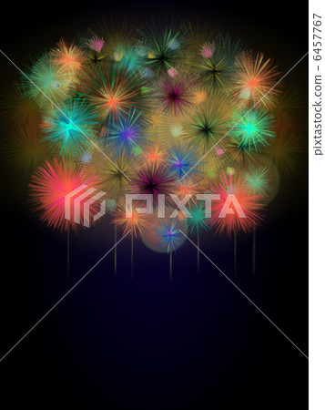 Fireworks blue vertical Fireworks blue vertical 6457767