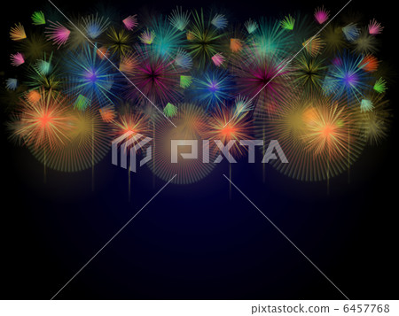 Fireworks blue Fireworks blue 6457768