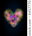 Heart blue 6457770