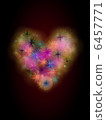Heart red 6457771
