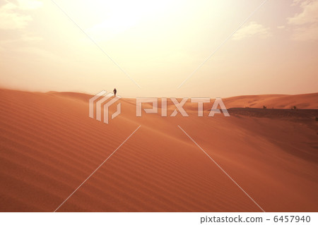 Hike in desert 6457940