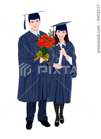 young woman and a young man 6458517