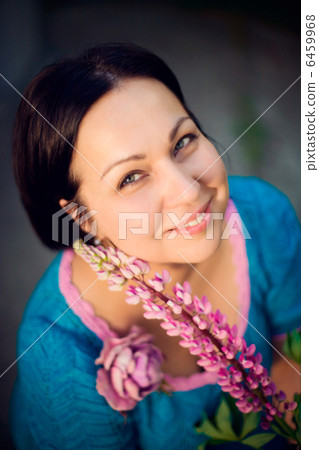Artistic lifestyle photo of cheerful adult woman walking around Artistic lifestyle photo of cheerful adult woman walking around 6459968