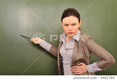 Closeup portrait of cute young woman Closeup portrait of cute young woman 6462769