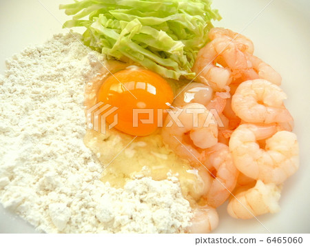 Ingredients of okonomiyaki 6465060