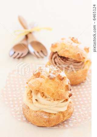 泡芙奶油巧克力焦糖 6465124