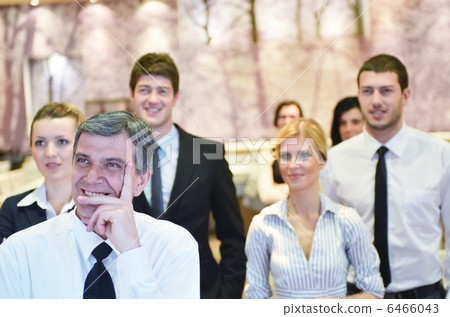 business people group on seminar business people group on seminar 6466043