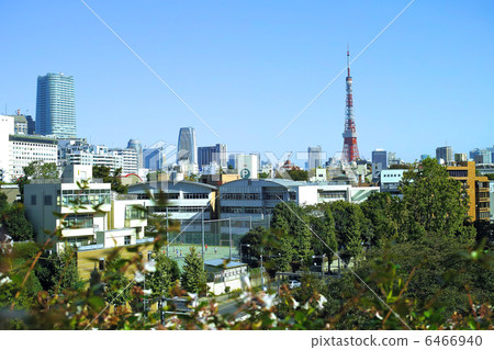 從六本木新城看到的東京鐵塔 6466940
