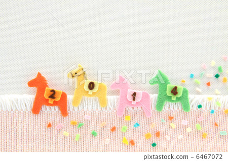 馬，4頭 - 沙袋 6467072