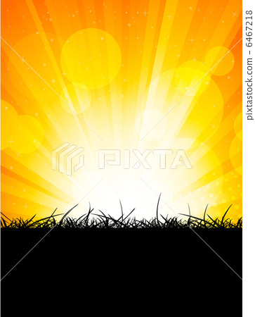 Bright orange background Bright orange background 6467218