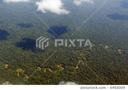 The Shiripuno river in the Ecuadorian Amazon 6468009