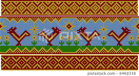Russian pattern. set - Stock Illustration [6468338] - PIXTA