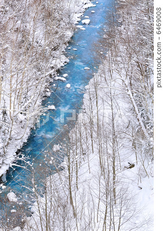 Biei river (blue river) 6469008