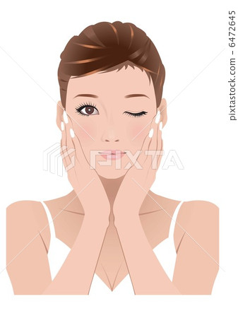 女性的臉 6472645