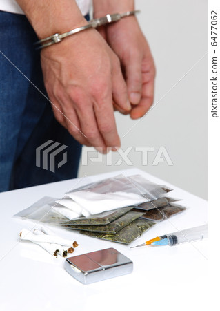 Arrested drug dealer 6477062