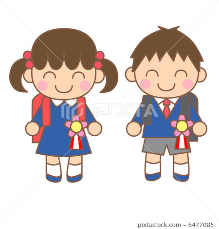 小學入學男生女生 6477085