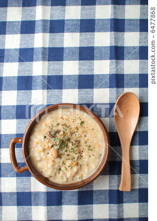 鷹嘴豆大麥奶油燴飯 6477868