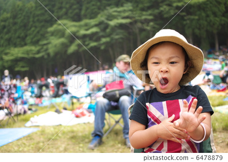 At the outdoor festival 6478879
