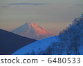 富士在黃昏 6480533