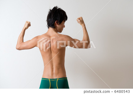 A muscular Japanese man 6480543