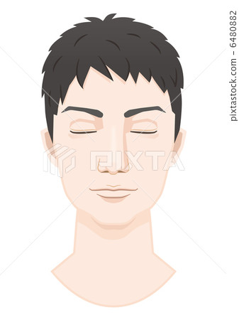 A man who closed his eyes A man who closed his eyes 6480882