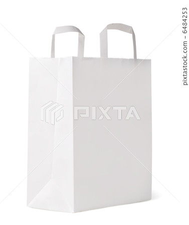 white paper bag white paper bag 6484253