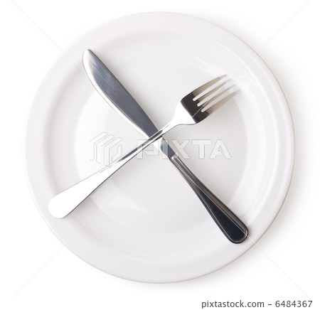 empty kitchen plate 6484367