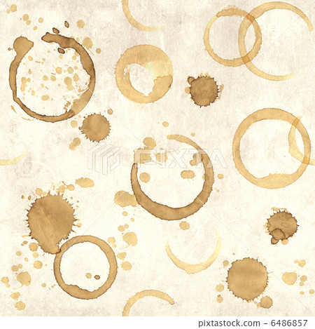 Seamless background with stains of coffee Seamless background with stains of coffee 6486857