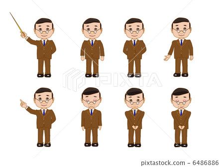 8 middle-aged teachers 6486886