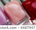 Nails polish. Lilac, pink, purple 6487947