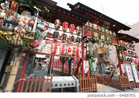 Shrine Of The Asakusa Eagle Shrine Stock Photo 6488701 Pixta