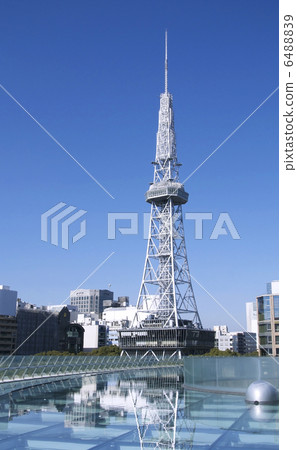 在名古屋的電視塔的風景 在名古屋的電視塔的風景 6488839