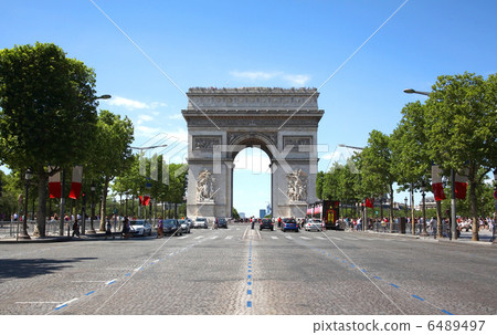 Arc de Triomphe in Paris Arc de Triomphe in Paris 6489497